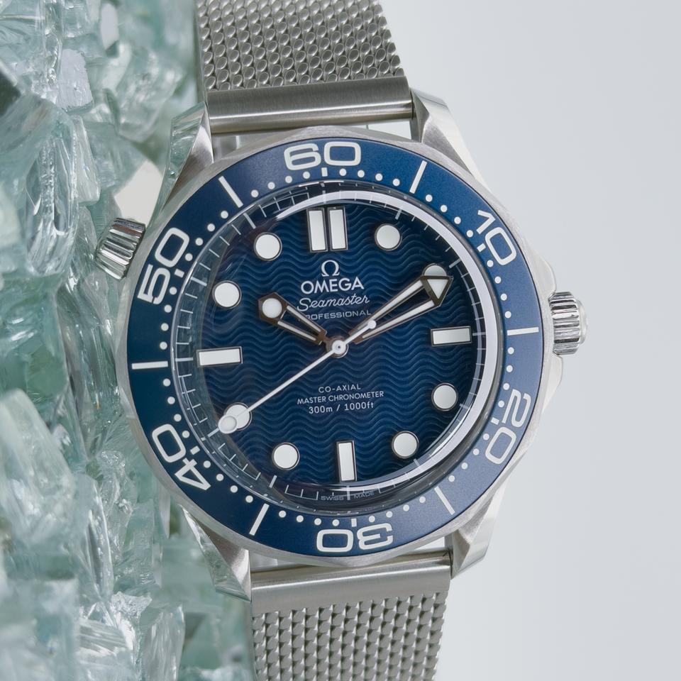Omega Seamaster Diver 300 M 60th Anniversary Bond Complete Set