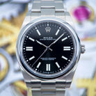 Rolex Oyster Perpetual 41 Black Dial Mint Complete Set 124300