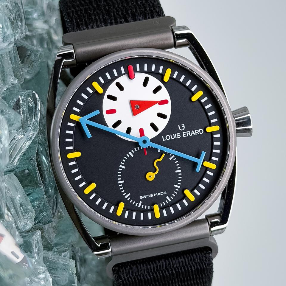 Louis Erard Excellence X Alain Silberstein Le Regulateur II Limited 1/178 Complete Set Plus OEM Red Strap