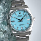 Rolex Oyster Perpetual 36 2025 Tiffany Turquoise Complete Set
